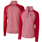 Indianapolis Colts Cutter & Buck Women's Forge Tonal Half-Zip Top Cardinal - NFL
