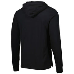 New Orleans Saints '47 Field Franklin Hooded Long Sleeve T-Shirt Black - 47 brand