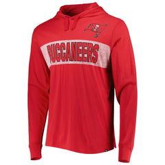 Tampa Bay Buccaneers '47 Field Franklin Hooded Long Sleeve T-Shirt Red - 47 brand