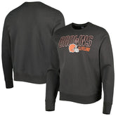 Cleveland Browns '47 Locked In Headline Pullover Sweatshirt Charcoal - 47 brand