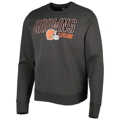 Cleveland Browns '47 Locked In Headline Pullover Sweatshirt Charcoal - 47 brand
