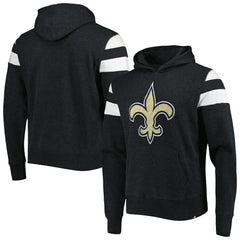 New Orleans Saints '47 Premier Nico Pullover Hoodie Heathered Black - 47 brand