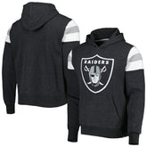 Las Vegas Raiders '47 Premier Nico Pullover Hoodie Heathered Black - 47 brand