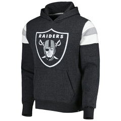 Las Vegas Raiders '47 Premier Nico Pullover Hoodie Heathered Black - 47 brand