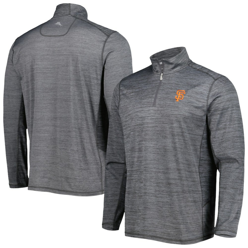 San Francisco Giants Tommy Bahama Delray IslandZone Half-Zip Top discount
