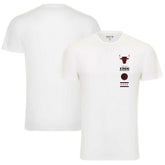 NBA - Chicago Bulls Sportiqe Unisex 1966 Collection City Flag Bingham T-Shirt - White