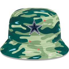 Dallas Cowboys New Era Reversible Bucket Hat Navy/Camo - NFL