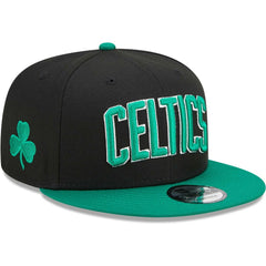 New Era - Boston Celtics Jersey Hook Statement Edition 9FIFTY Snapback Hat - Black/Green