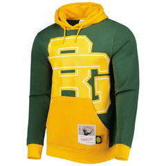 Green Bay Packers Big Face 5.0 Pullover Hoodie Green - Mitchell & Ness