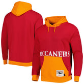 Tampa Bay Buccaneers Big Face 5.0 Pullover Hoodie Red - Mitchell & Ness