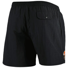 Cleveland Browns Team Essentials Nylon Shorts Black - Mitchell & Ness