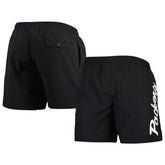 Green Bay Packers Team Essentials Nylon Shorts Black - Mitchell & Ness