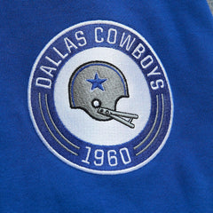 Dallas Cowboys All Over 2.0 Pullover Sweatshirt Royal - Mitchell & Ness