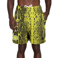 Dallas Cowboys New Era Super Bowl XXX Summer Pop Shorts Yellow - NFL