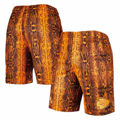 Kansas City Chiefs New Era Summer Pop Shorts Orange - NFL