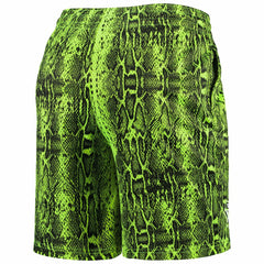 New England Patriots New Era Summer Pop Shorts Neon Green - NFL