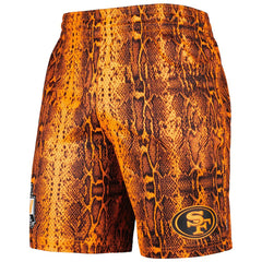 San Francisco 49ers New Era Summer Pop Shorts Orange - NFL