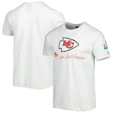 Kansas City Chiefs New Era Historic Champs T-Shirt White - NFL