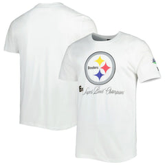 Pittsburgh Steelers New Era Historic Champs T-Shirt White - NFL