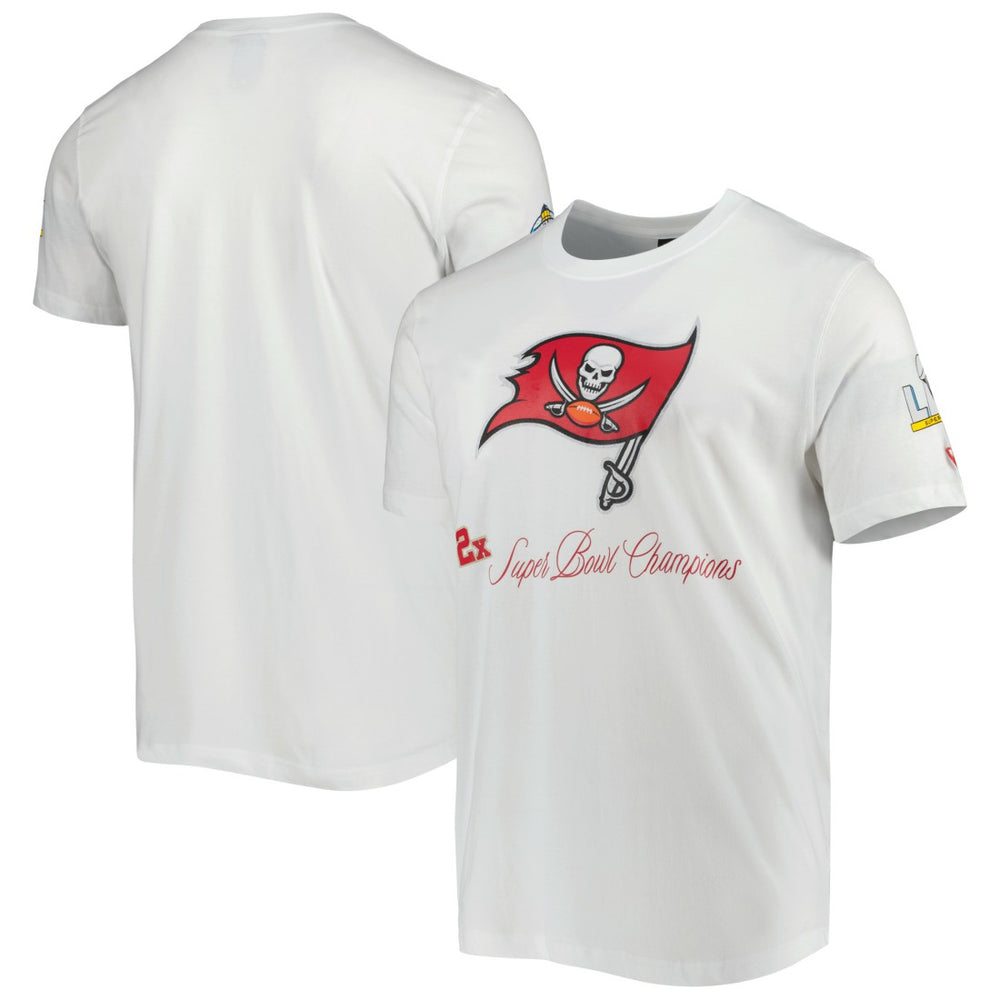 Tampa Bay Buccaneers New Era Historic Champs T-Shirt White - NFL
