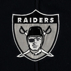 Las Vegas Raiders '47 Historic Logo Gridiron Lace-Up Pullover Hoodie Heather Gray - 47 brand