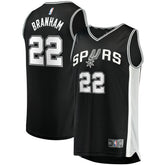 Fanatics - Malaki Branham San Antonio Spurs Fast Break Replica Player Jersey - Icon Edition - Black