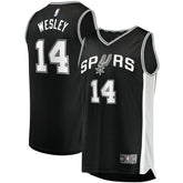 Fanatics - Blake Wesley San Antonio Spurs Fast Break Replica Player Jersey - Icon Edition - Black
