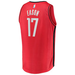 Fanatics - Tari Eason Houston Rockets Fast Break Replica Player Jersey - Icon Edition - Red