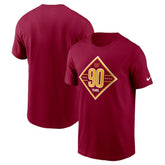 Washington Commanders 90th Anniversary T-Shirt Burgundy - Nike