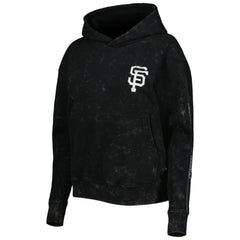 San Francisco Giants The Wild Collective Women's Marble Pullover Hoodie On Sale