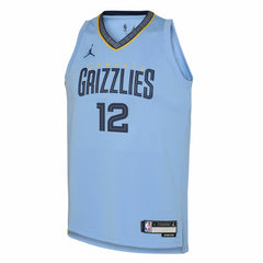 NBA - Ja Morant Memphis Grizzlies Jordan Brand Youth Swingman Jersey - Statement Edition - Light Blue
