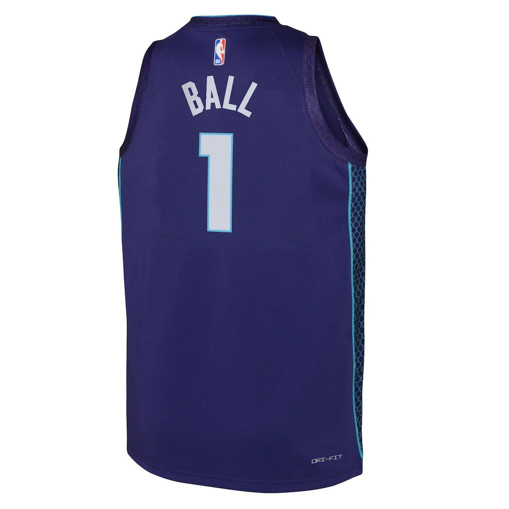 LaMelo Ball Charlotte Hornets Jordan Brand Youth Swingman Jersey - Statement Edition - Purple online | NBA Jerseys