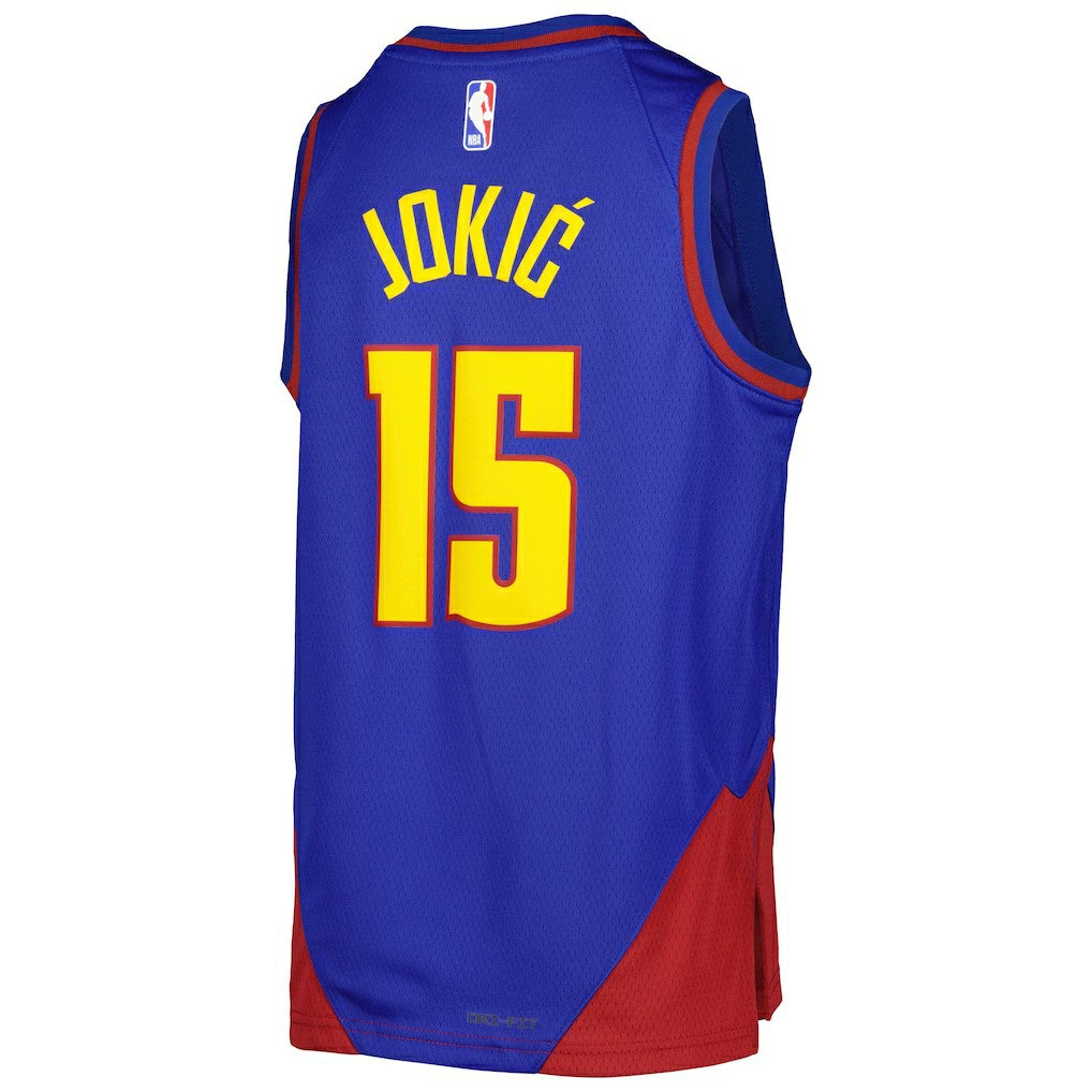 Nikola Jokic Denver Nuggets Jordan Brand Youth Swingman Jersey sale - Statement Editi- Blue shop | NBA Jerseys