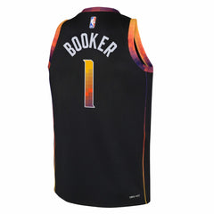 NBA - Devin Booker Phoenix Suns Jordan Brand Youth Swingman Jersey - Statement Edition - Black