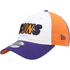 New Era - Phoenix Suns Back Half 9TWENTY Adjustable Hat - White/Purple