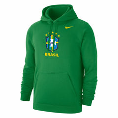 Nike Brazil National Team Club Primary Pullover Hoodie - Green
