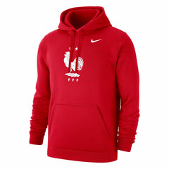 Nike France National Team Club Primary Pullover Hoodie - Red