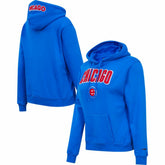 Chicago Cubs Pro Standard Women's Classic Fleece Pullover Hoodie Sale