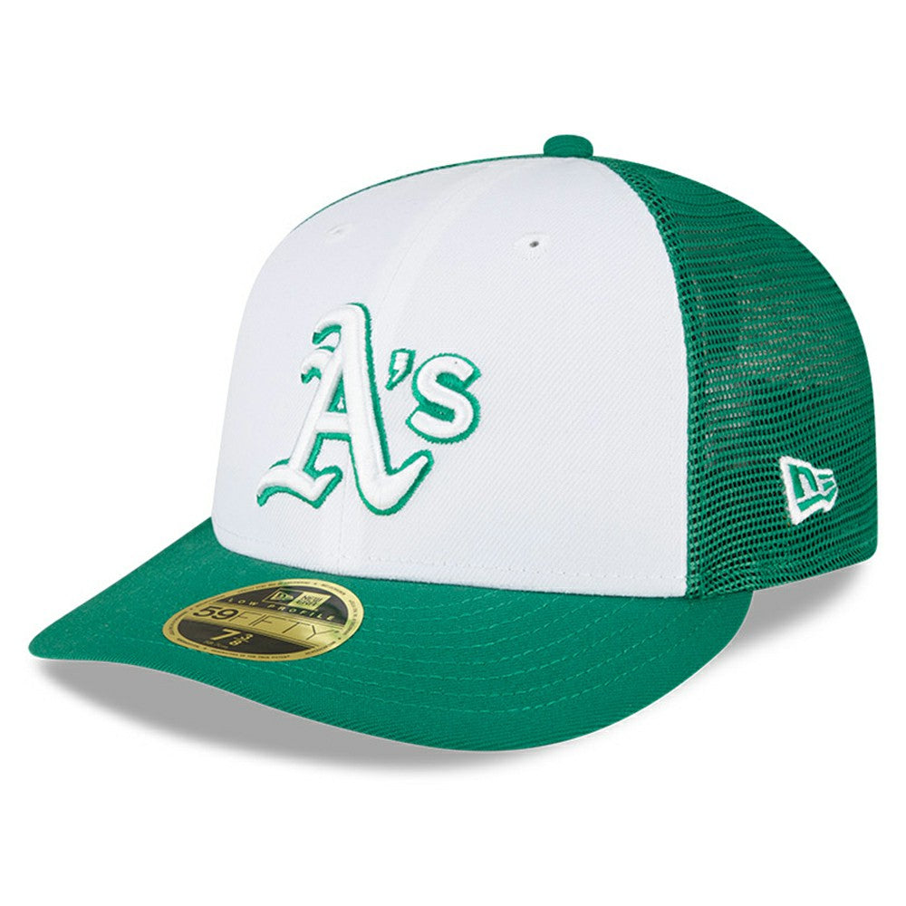 Athletics New Era 2023 On-Field Batting Practice Low Profile 59FIFTY Fitted Hat Sale