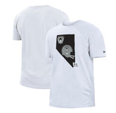 Las Vegas Raiders New Era Gameday State T-Shirt White - NFL