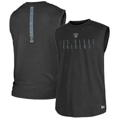 Las Vegas Raiders New Era Team Muscle Tank Top Black - NFL