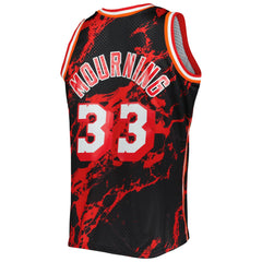 Mitchell & Ness - Alonzo Mourning Miami Heat 1996/97 Hardwood Classics Marble Swingman Jersey - Black