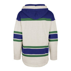 Vancouver Canucks - '47 Rockaway Lace-Up Pullover Hoodie Oatmeal