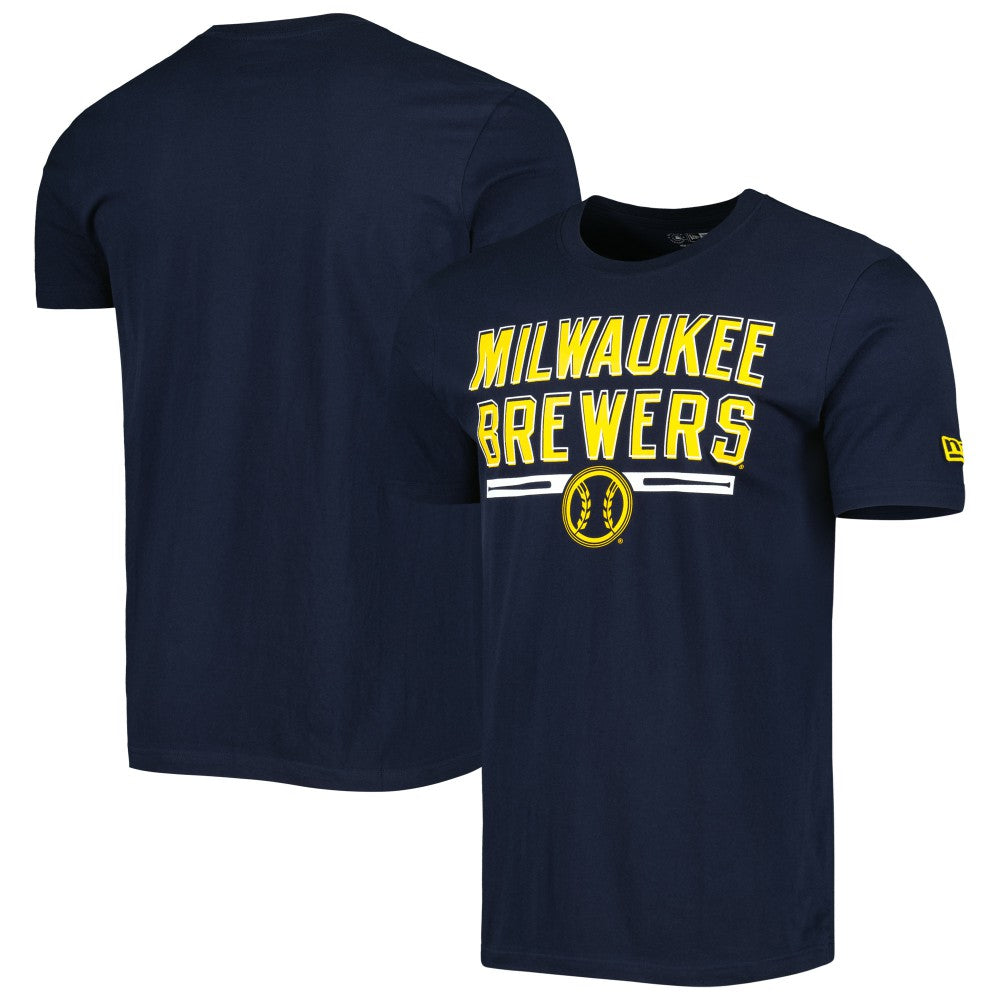 Milwaukee Brewers New Era Batting Practice T-Shirt On Sale