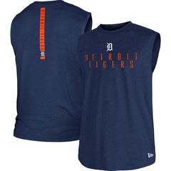 Detroit Tigers New Era Team Muscle Tank Top On Sale
