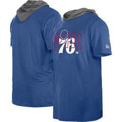 New Era - Philadelphia 76ers Active Hoodie T-Shirt - Royal