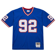 Michael Strahan New York Giants Big & Tall 1993 Retired Player Replica Jersey Royal - Mitchell & Ness