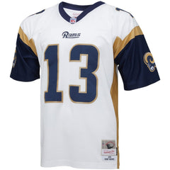Kurt Warner Los Angeles Rams Big & Tall 2001 Retired Player Replica Jersey White - Mitchell & Ness
