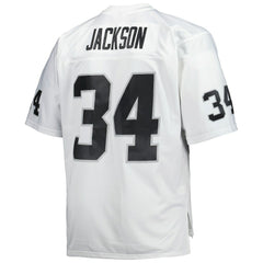 Bo Jackson Las Vegas Raiders Big & Tall 1988 Retired Player Replica Jersey White - Mitchell & Ness