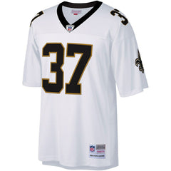 Steve Gleason New Orleans Saints Big & Tall 2006 Retired Player Replica Jersey White - Mitchell & Ness